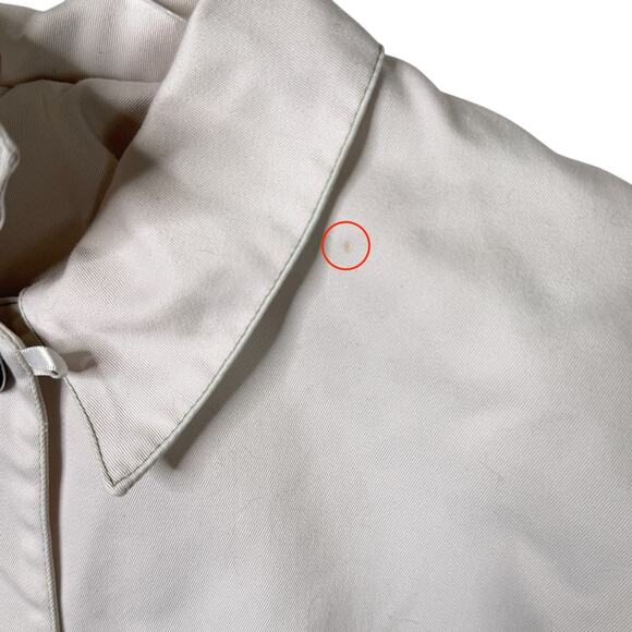 Clinique Vintage 80s White Uniform Jacket Lab Coat Employee Cosmetics Long 8 - Picture 5 of 6